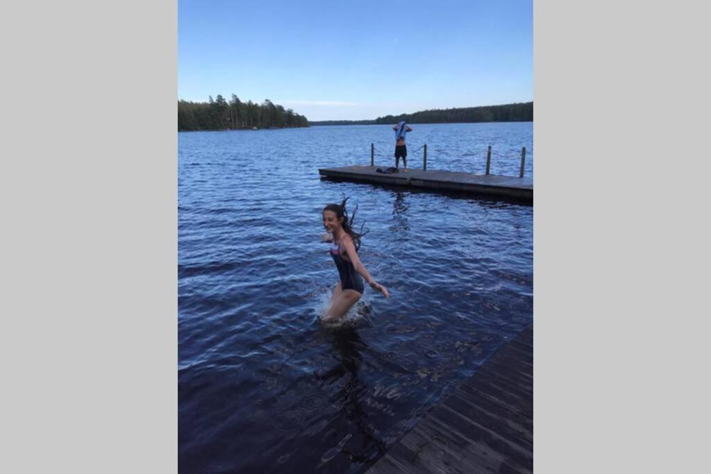 Vacker Hus I Naturen Fröseke Exterior foto